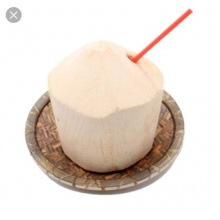 新鲜椰子汁（一个）