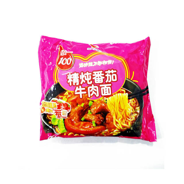 统一 精炖番茄牛肉面袋装 100g